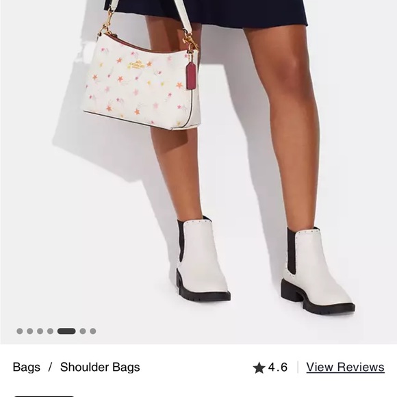 Coach Clara Shoulder Bag With Shooting Star Print. BNWT - Picture 9 of 11